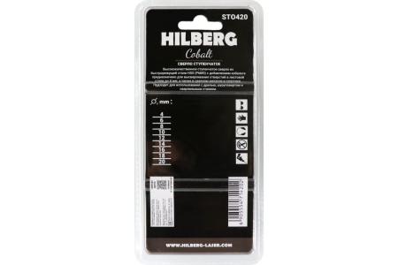 Сверло ступенчатое 4-20ммHilberg (Р6М5) HSS-COBALT