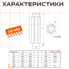 Дымоход-конвектор ( 430/ 0,8) ф115 