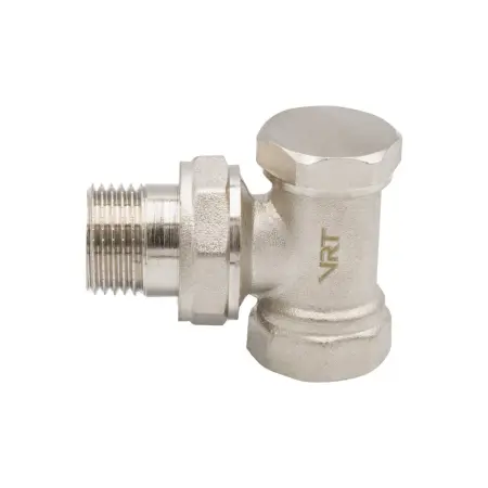 Клапан настроечный со сгоном 1/2'' угловой VRT®