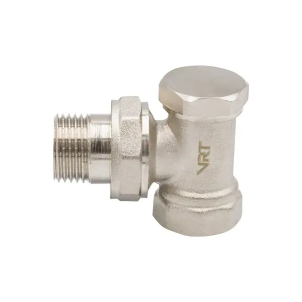 Клапан настроечный со сгоном 1/2'' угловой VRT®