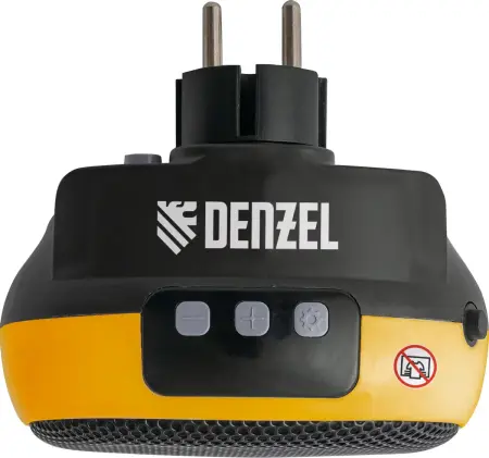 Тепловентилятор портативный керамический DTFC-700, 3 реж. вентилятор, нагрев 700 Вт // Denze
