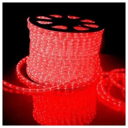Дюралайт светодиод. LED-2W красный постоян. свечение (м) УЦЕНКА