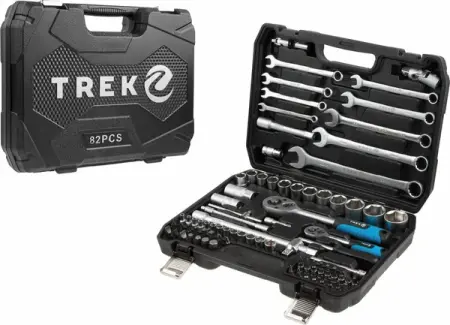 Набор головок и ключей 82пр. TREK