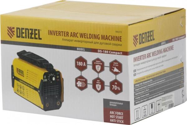 Сварочный аппарат Denzel DS-180 Compact 180А Ø электрода 1,6-4мм