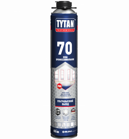 Пена монтажная TYTAN Professional Ultra 70 проф. 870мл.