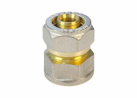 Соединитель обжимной VALFEX 16 x 1/2 ВР (320/20) К