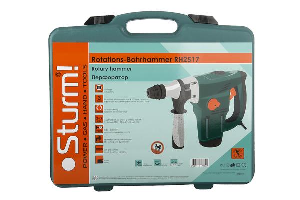 Перфоратор STURM RH2517 5,5Дж 1700Вт 