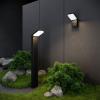 Светильник уличный (столб) "ES" Techno 1542 LED черный IP54