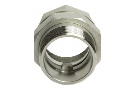 Переходник со сгоном 1 1/4" прямой VRT® никель