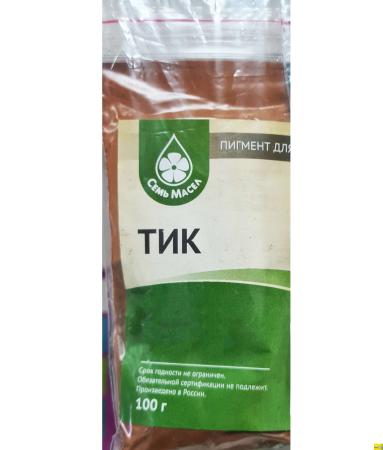 Пигмент "семь масел" тик 100г