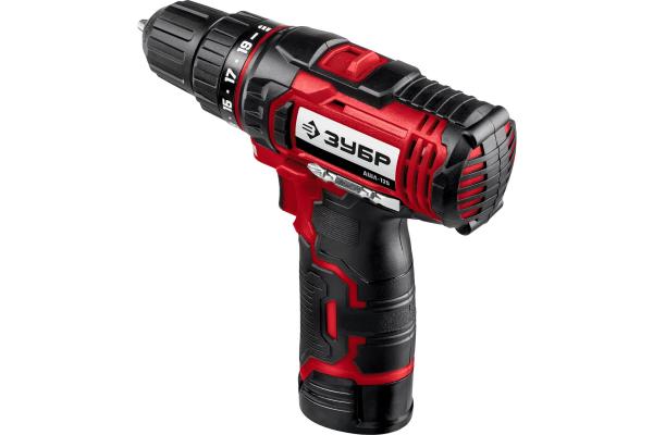 Дрель-шуруповерт аккумуляторная ЗУБР ДШЛ-125-22 12В