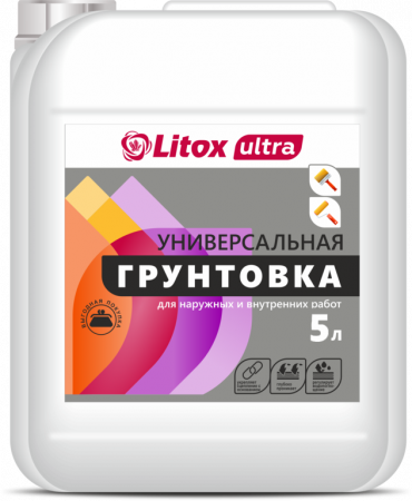 Грунтовка «LITOX ULTRA» Универсальная (5л)