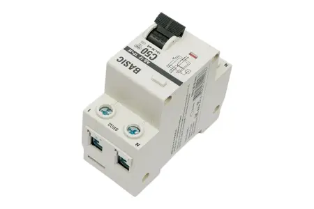 Диф.автомат АД-12 1P+N С50А 30mA тип AC эл.4.5кА EKF DA12-50-30-bas