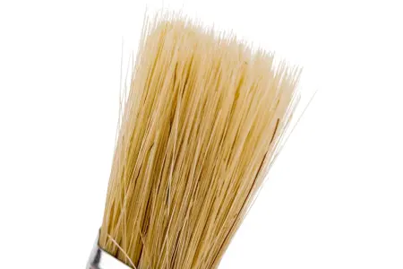 Кисть плоская Штрих Плюс 20 мм деревянная ручка, натуральная щетина