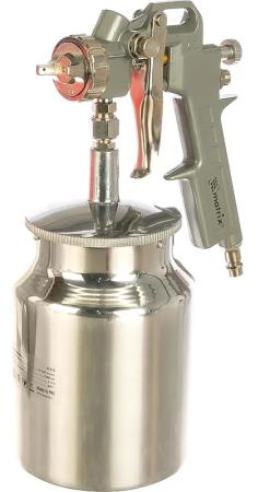 Краскораспылитель пневматический с ниж.бачком MATRIX V=1,0л+сопла Ø1.2, 1.5, 1.8мм