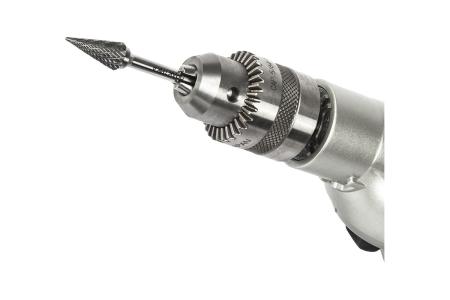 Фреза по металлу твердосплавная тип М коническая ПРАКТИКА Ø12х25мм хвостовик 6мм