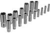 Набор инструментов, 1/2", 3/8", 1/4", пластиковый кейс 160 предм.// Сибртех