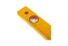 Уровень алюминиевое "Yellow", коробчатый корпус, 3 акрил. глазка, линейка, 600мм РемоКолор