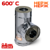 Сэндвич-тройник 90° ( 430/ 0,8) ф150х250 нерж+нерж