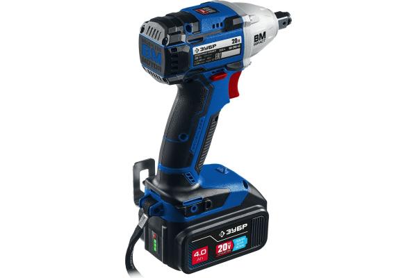 Гайковерт бесщёточный ЗУБР Профессионал GB-250-42, 20B