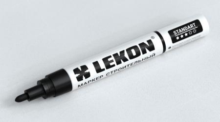 Маркер LEKON Standart 2мм с нитроэмалью цвет черный