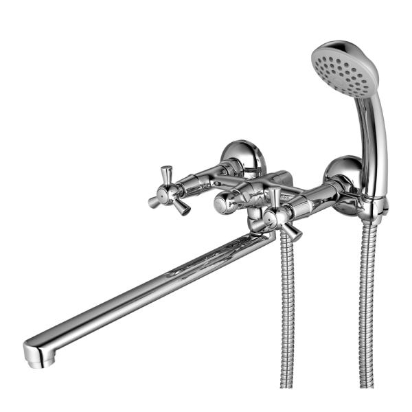 Смеситель для ванной LEMARK LM7451С контур хром