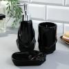Набор для ванной "Black" 3 предмета
