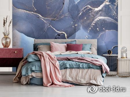 3D Фотообои «Каменный океан» Песок 300*270