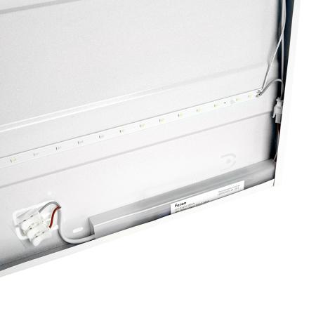Светильник св/д универс. Feron 36W(3100lm) 6500К 6K 595x595х19 рассеив с 3D эффект IP40 AL2125 48520