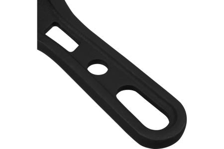 Ключ разводной 135 мм, CrV, кованый, укороченная рукоятка// Denzel