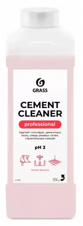 Очиститель после ремонта GRASS "Cement Cleaner" 1л