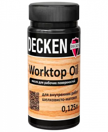 Масло для рабочих поверхностей DECKEN Worktop Oil/Spice бесцветное/0,125 л