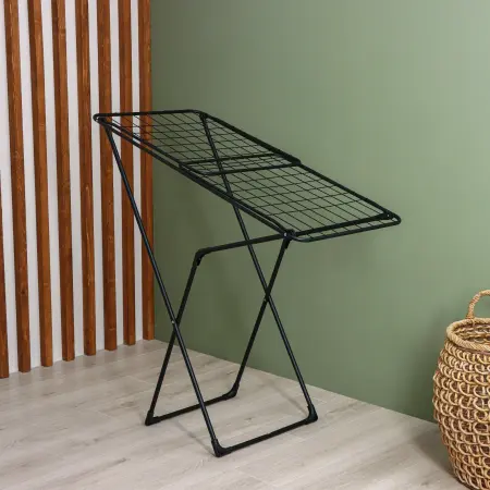 Сушилка для белья напольная 20м черная (СБ2Ч) НИКА, (СБ2Ч)