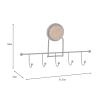 Планка 5 крючков FX-46005-5 MAGIC WOOD