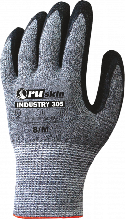 Перчатки трикотаж. с латексным покрытием Ruskin Industry305 10(XL)
