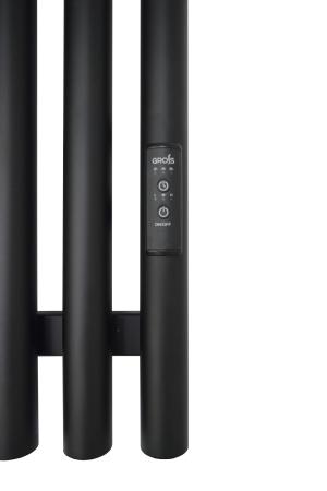 Полотенцесушитель Quartet GR-125 180х1500 black mat R Электро
