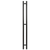 Полотенцесушитель Orso GR-134 110х1200 П3 круг black mat R Электро