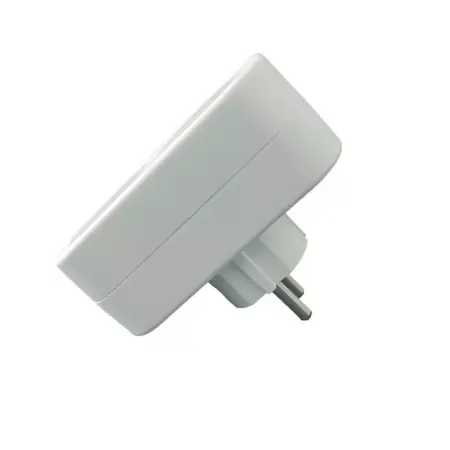 Разветвитель 2-м c заземл. 16А 250В IP20 полипропилен бел. TOKOV ELECTRIC TKL-S2Z-C01
