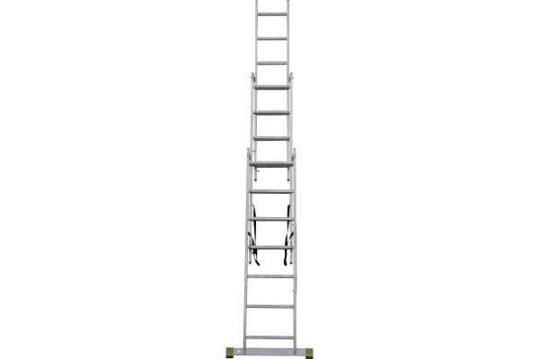 Лестница алюминиевая 3-секционная Новая Высота NV 2230 3x7 перекладин
