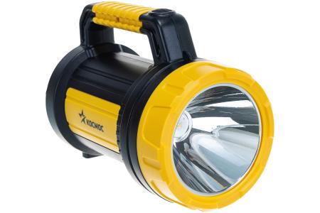 Фонарь светодиодный аккум. 5Вт LED 3 режима бок.панель 10Вт зарядное устройство 220/12В Космос