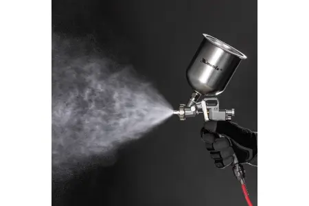 Краскораспылитель пневматический MATRIX с верхним бачком 1000мл