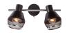Светильник настенный Escada 1116/2A E14*40W Black/Chrome