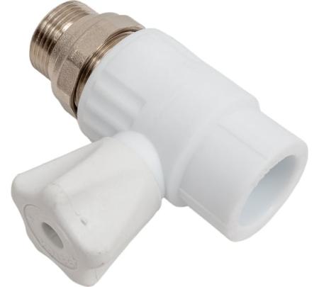 Кран шаровой ПП для радиатора прямой 25*3/4" Valfex (10/50) (10149025)