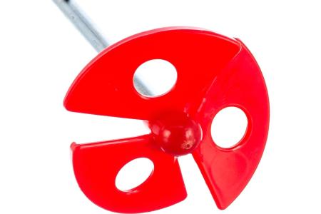 Миксер для красок 60х6х350мм, цилиндрический хвостовик// Denzel