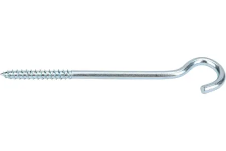 Шуруп с полукольцом цинк, 6*100 шт