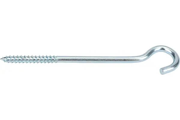 Шуруп с полукольцом цинк, 6*100 шт