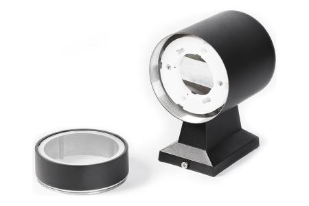 Светильник уличный светодиод. SmartBuy GX53 140*9015мм алюм. черный, IP65 SBL-WLBK1-1GX53