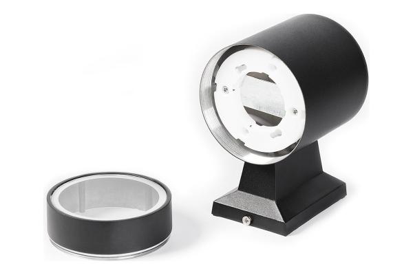Светильник уличный светодиод. SmartBuy GX53 140*9015мм алюм. черный, IP65 SBL-WLBK1-1GX53