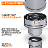 Адаптер стартовый ( 430/ 0,8) ф150х250 