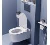 Инсталляция Damixa DX31.IS30231.1738 с клав. Prime M мат.хром с подвесн. унитазом Eclipse с сид. мик